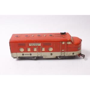 Marx Southern Pacific 6000 Tin Litho Diesel Locomotive 1950s Toy ~260302-WH 1011